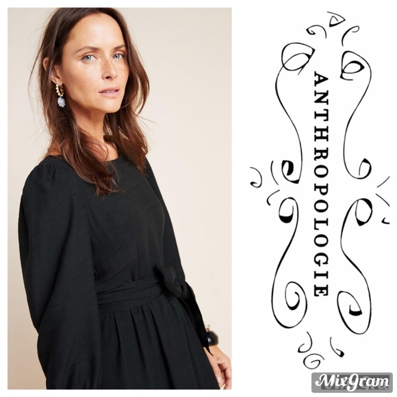 NEW Anthropologie Hyacinth midi dress - Picture 3 of 11